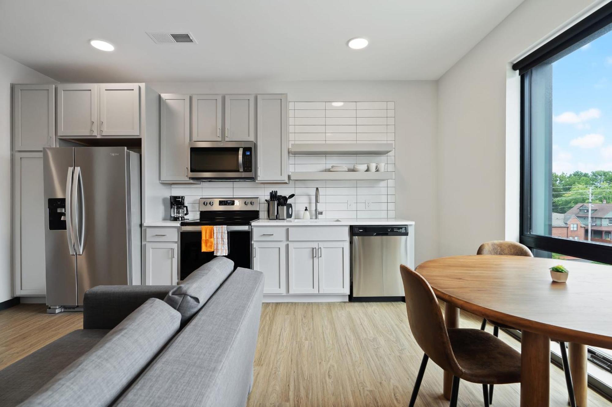 Cozysuites On Mass With Garage Parking #7 Indianapolis Extérieur photo